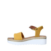 Sandali zeppa Giallo Jeiday