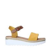 Sandali zeppa Giallo Jeiday