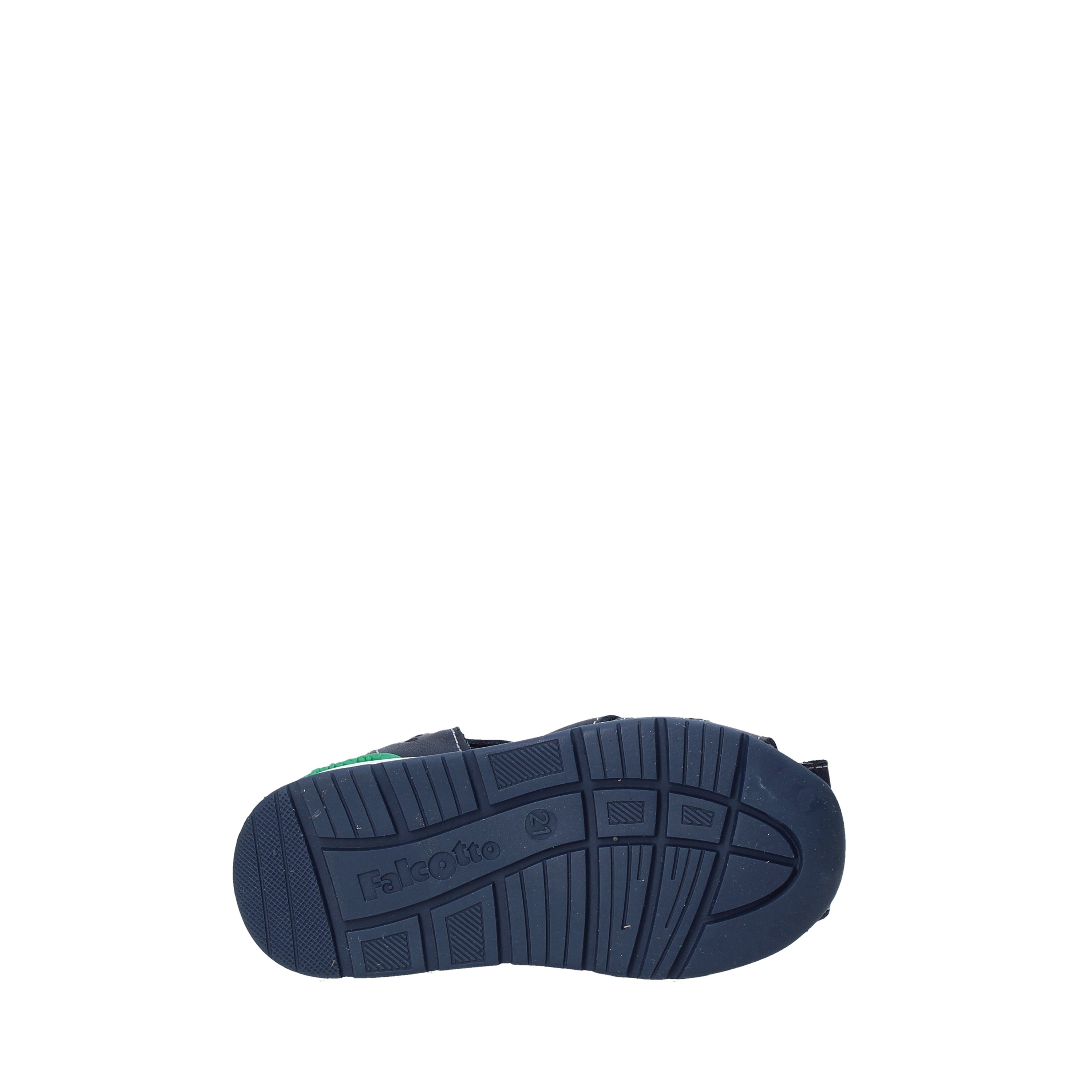 Sandali con strappi Blu Scuro Falcotto