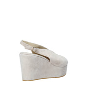 Sandali zeppa Beige Esther Collezioni