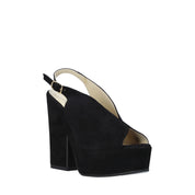 Sandali tacco Nero Esther Collezioni