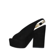 Sandali tacco Nero Esther Collezioni