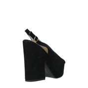 Sandali tacco Nero Esther Collezioni