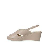 Sandali zeppa Beige Esther Collezioni