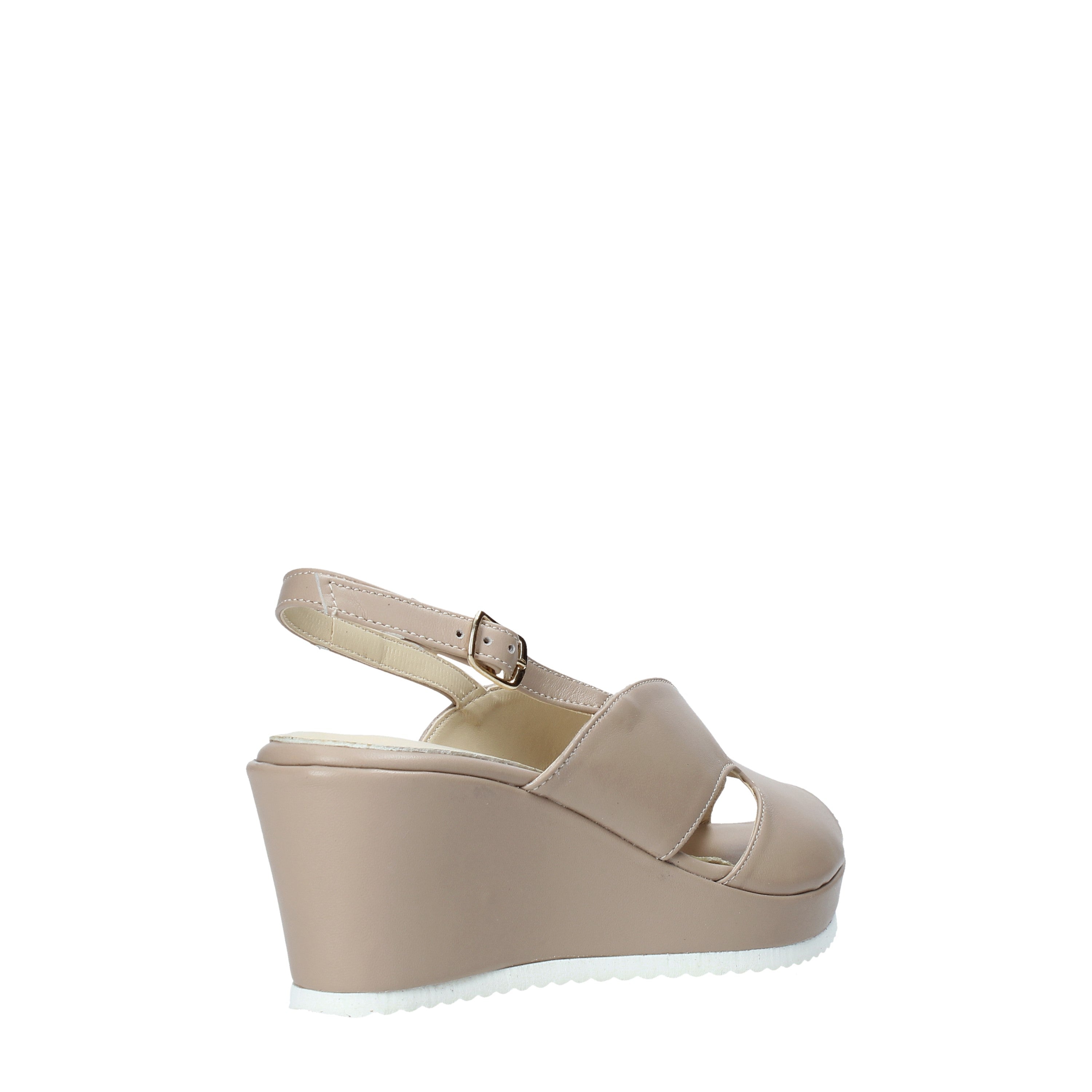 Sandali zeppa Beige Esther Collezioni