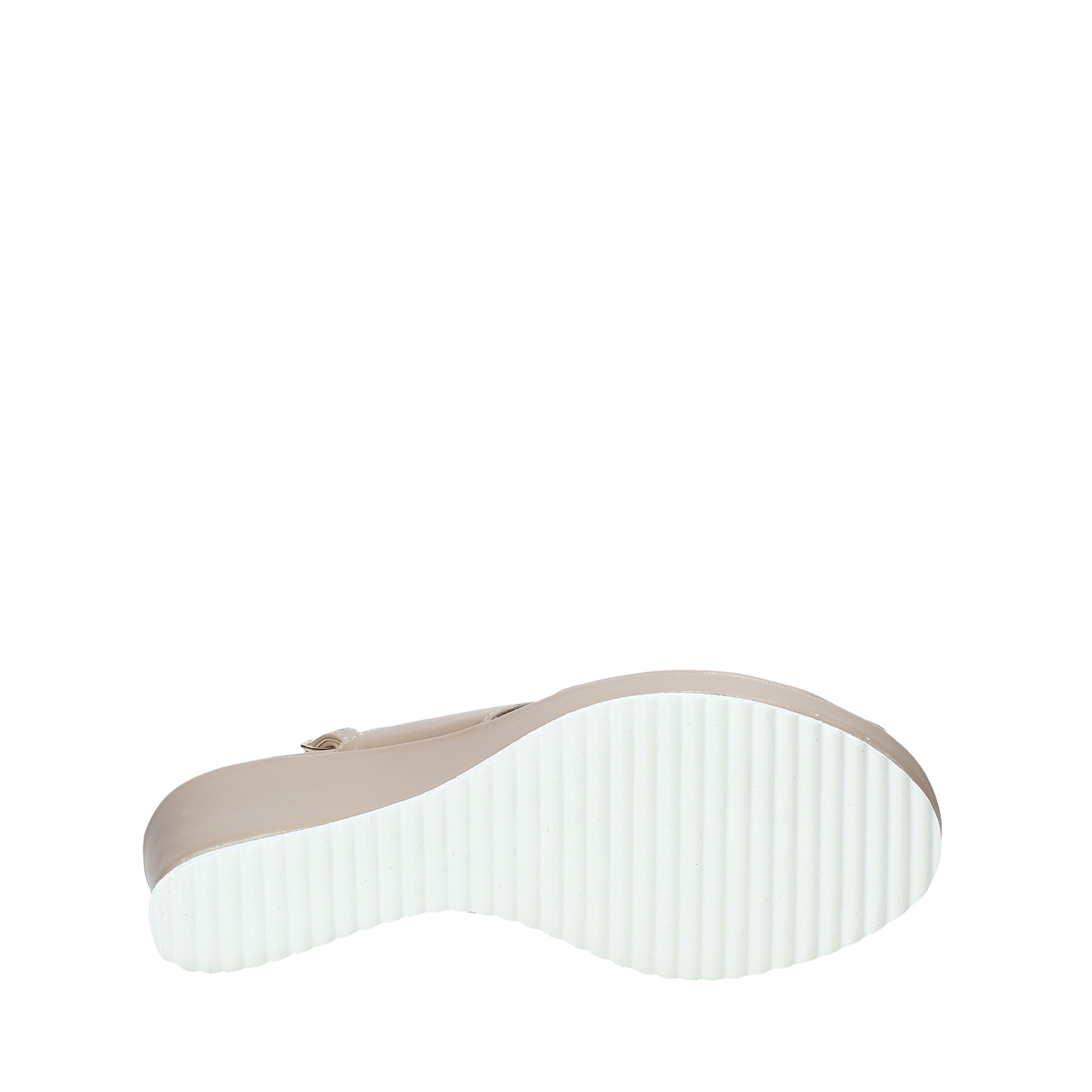 Sandali zeppa Beige Esther Collezioni