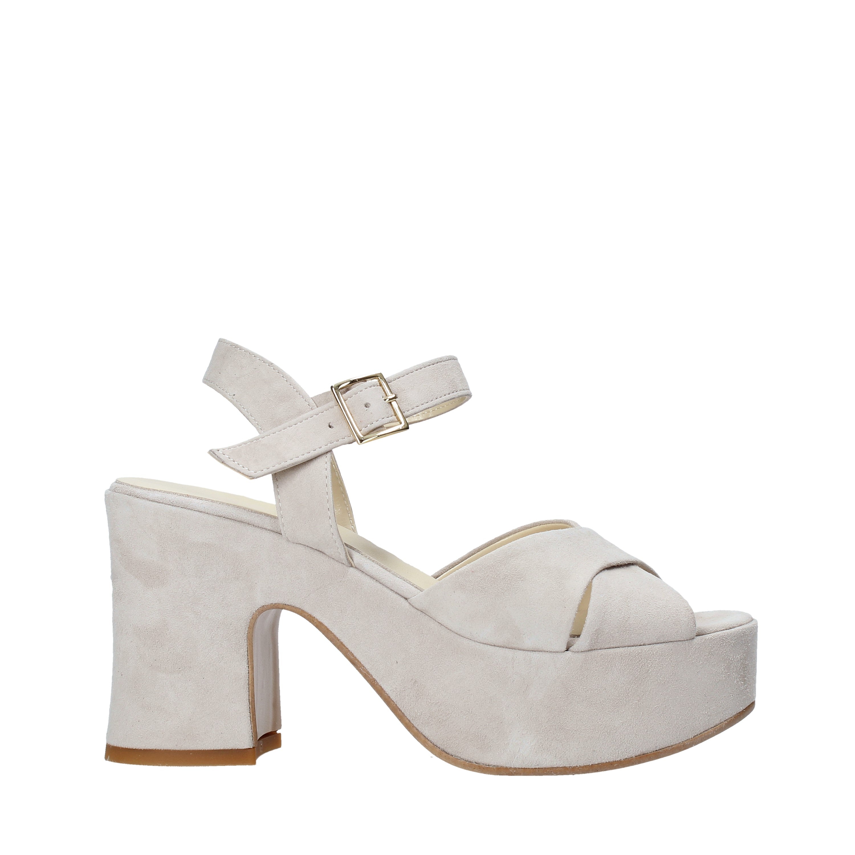 Sandali tacco Grigio Esther Collezioni