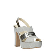 Sandali tacco Dorato Esther Collezioni