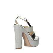 Sandali tacco Dorato Esther Collezioni