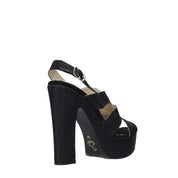 Sandali tacco Nero Esther Collezioni