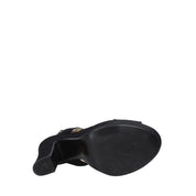 Sandali tacco Nero Esther Collezioni