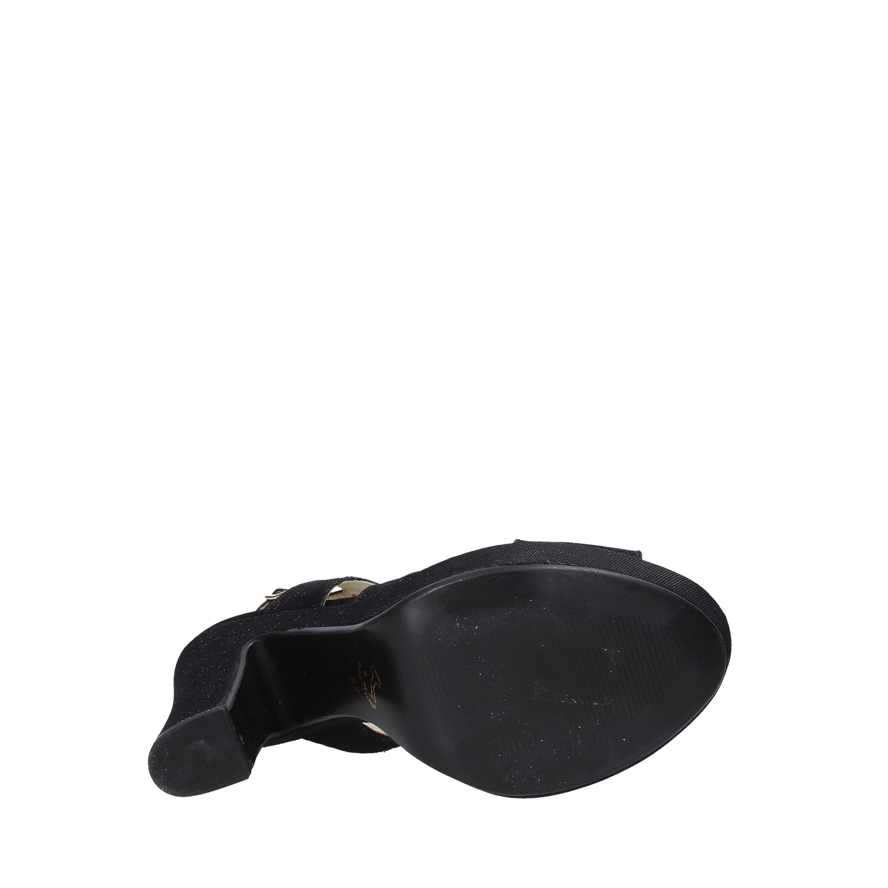 Sandali tacco Nero Esther Collezioni