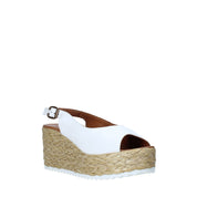 Sandali zeppa Bianco Bueno Shoes