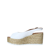Sandali zeppa Bianco Bueno Shoes