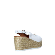 Sandali zeppa Bianco Bueno Shoes
