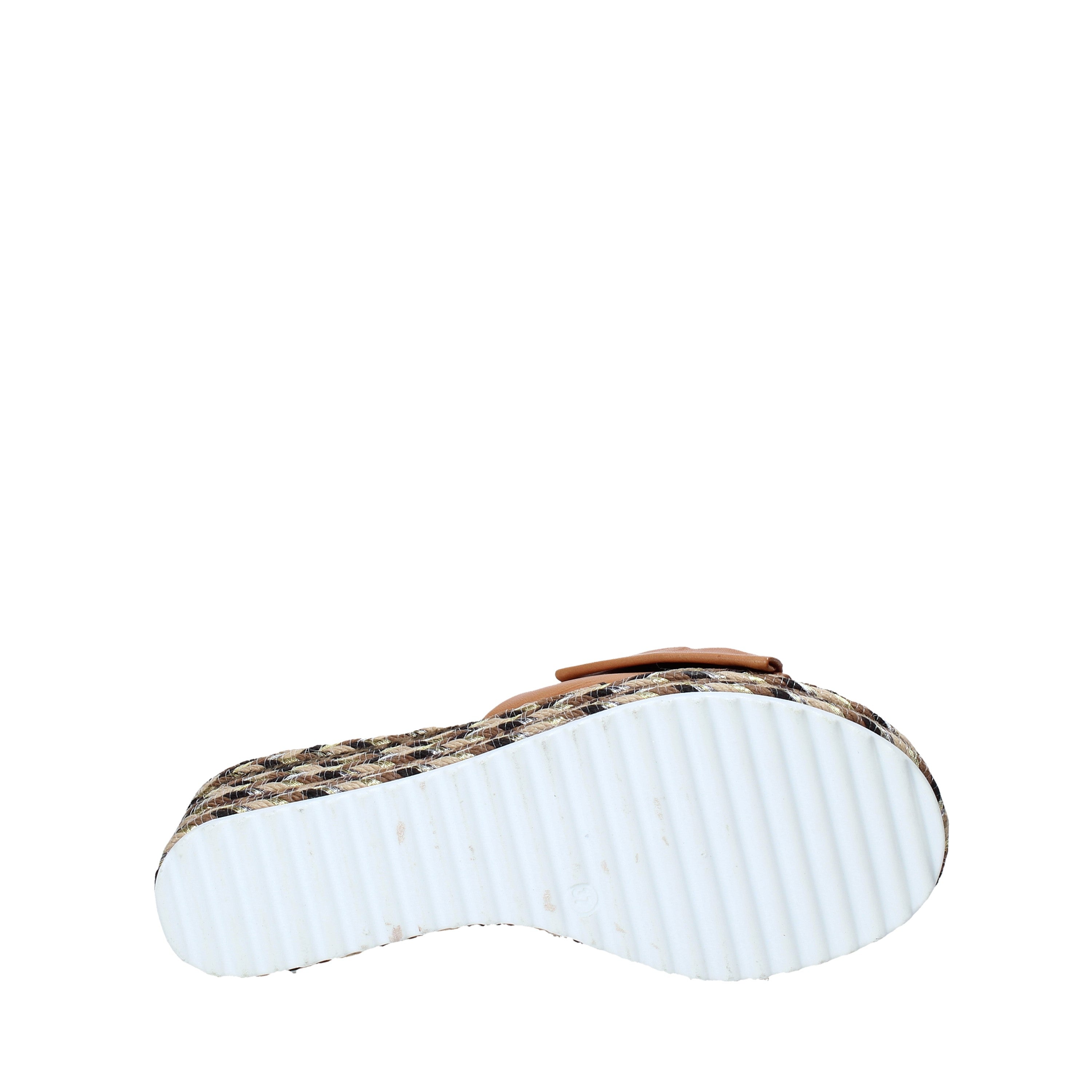 Sandali zeppa Cuoio Bueno Shoes