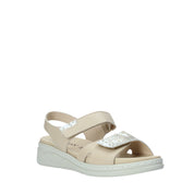 Sandali con strappi Beige Susimoda