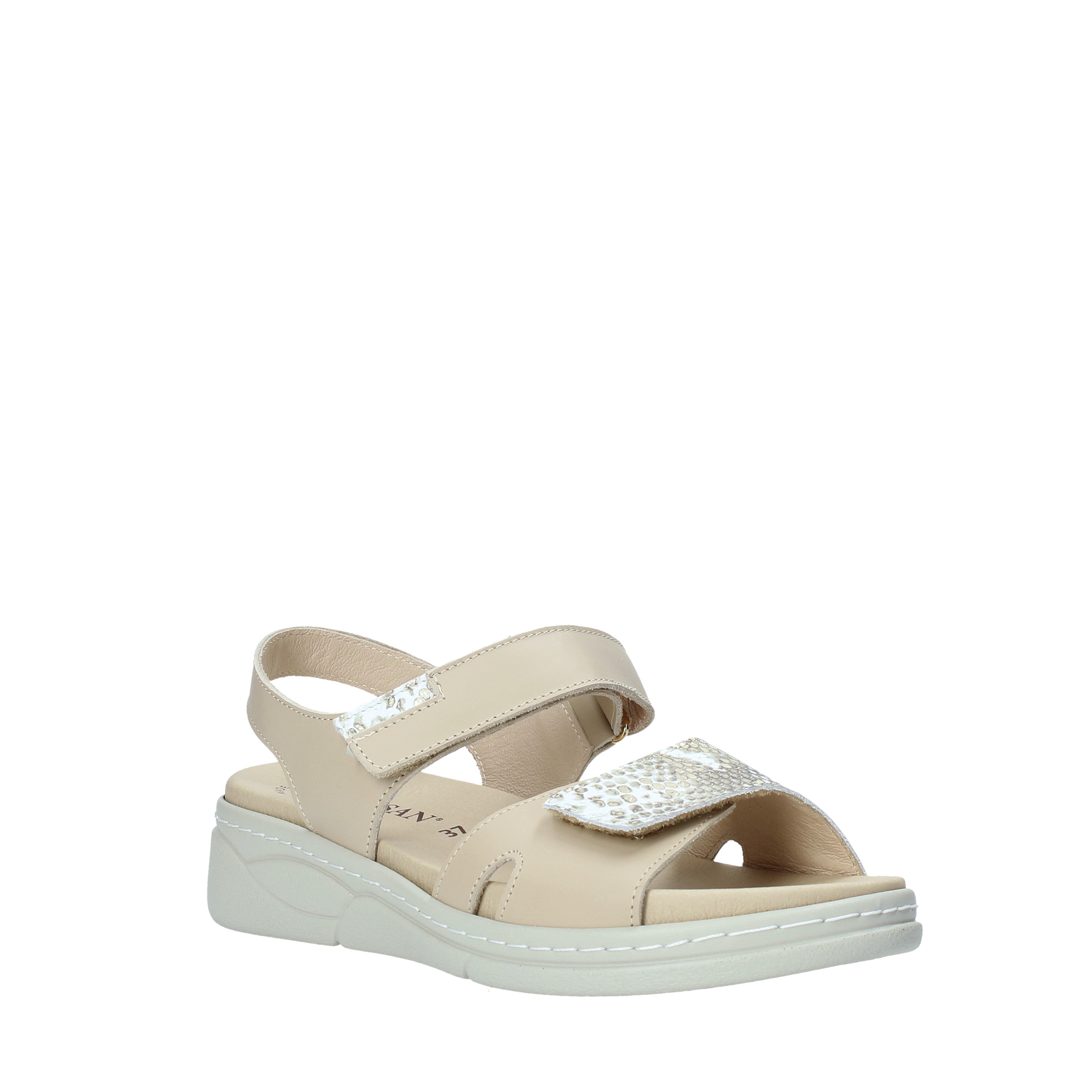 Sandali con strappi Beige Susimoda