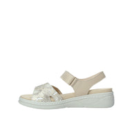 Sandali con strappi Beige Susimoda