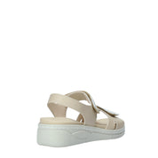 Sandali con strappi Beige Susimoda