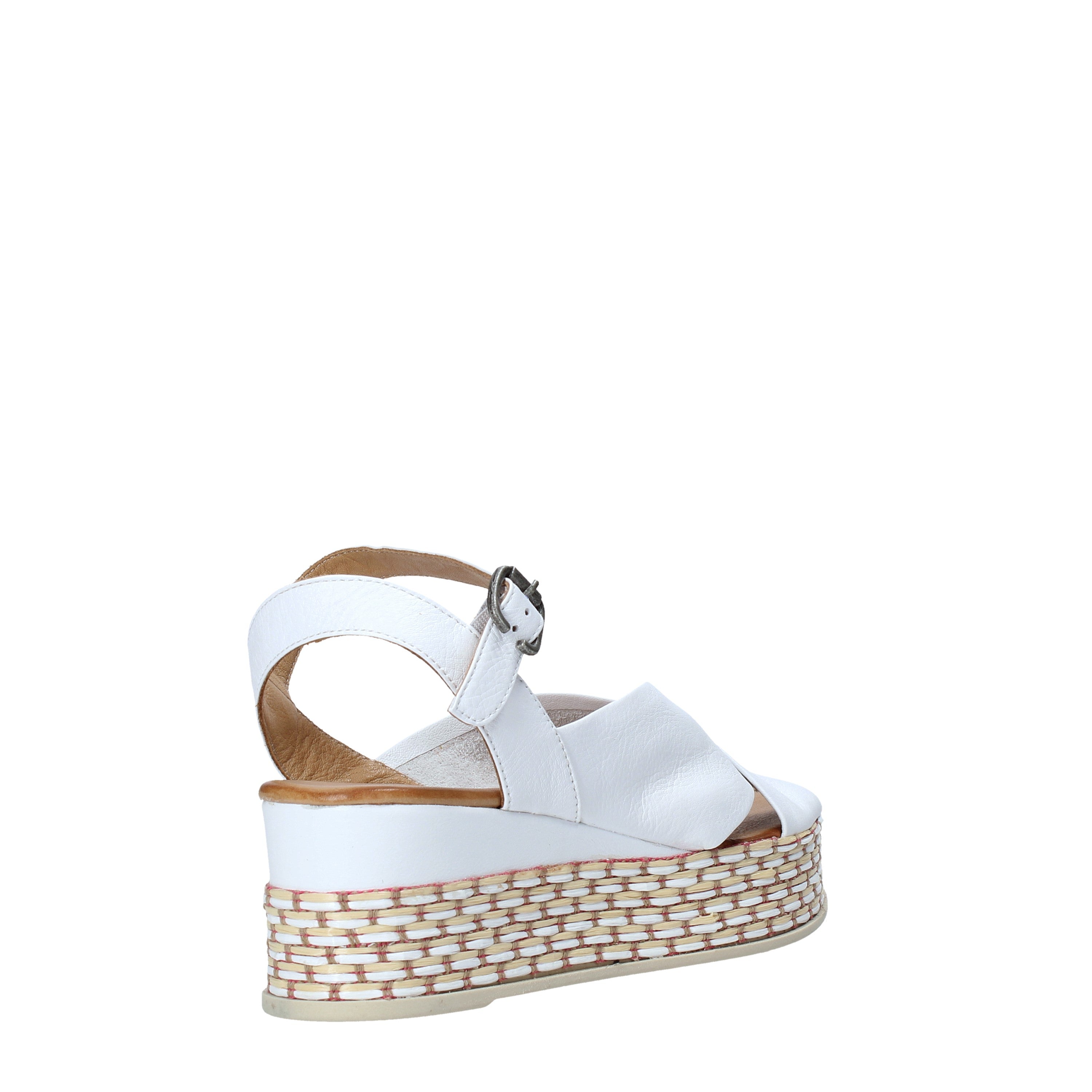 Sandali zeppa Bianco Bueno Shoes