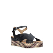 Sandali zeppa Neroblack Bueno Shoes