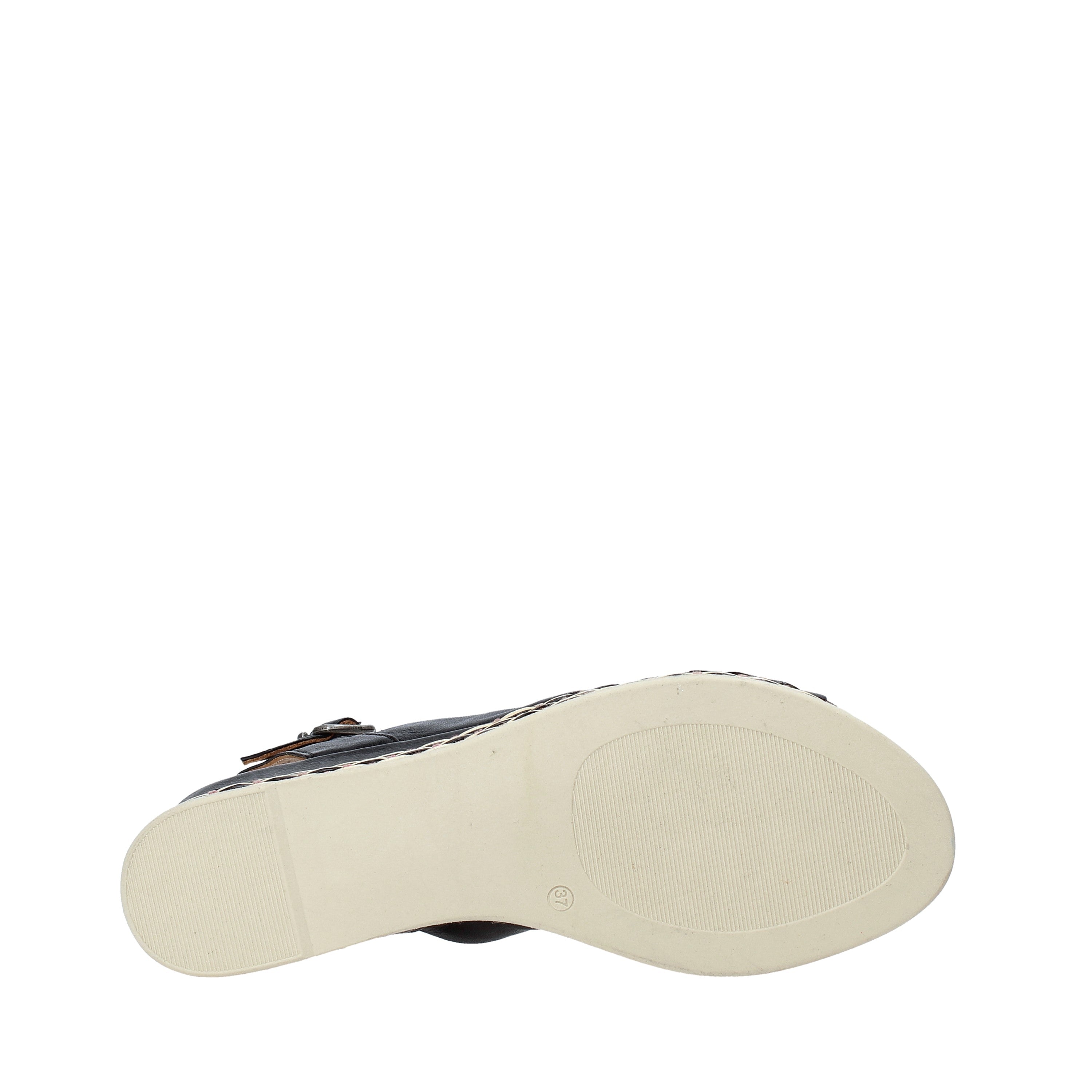 Sandali zeppa Neroblack Bueno Shoes