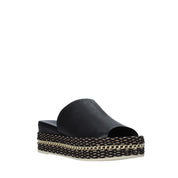 Sandali zeppa Nero Bueno Shoes