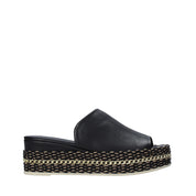 Sandali zeppa Nero Bueno Shoes