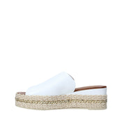 Sandali zeppa Bianco Bueno Shoes