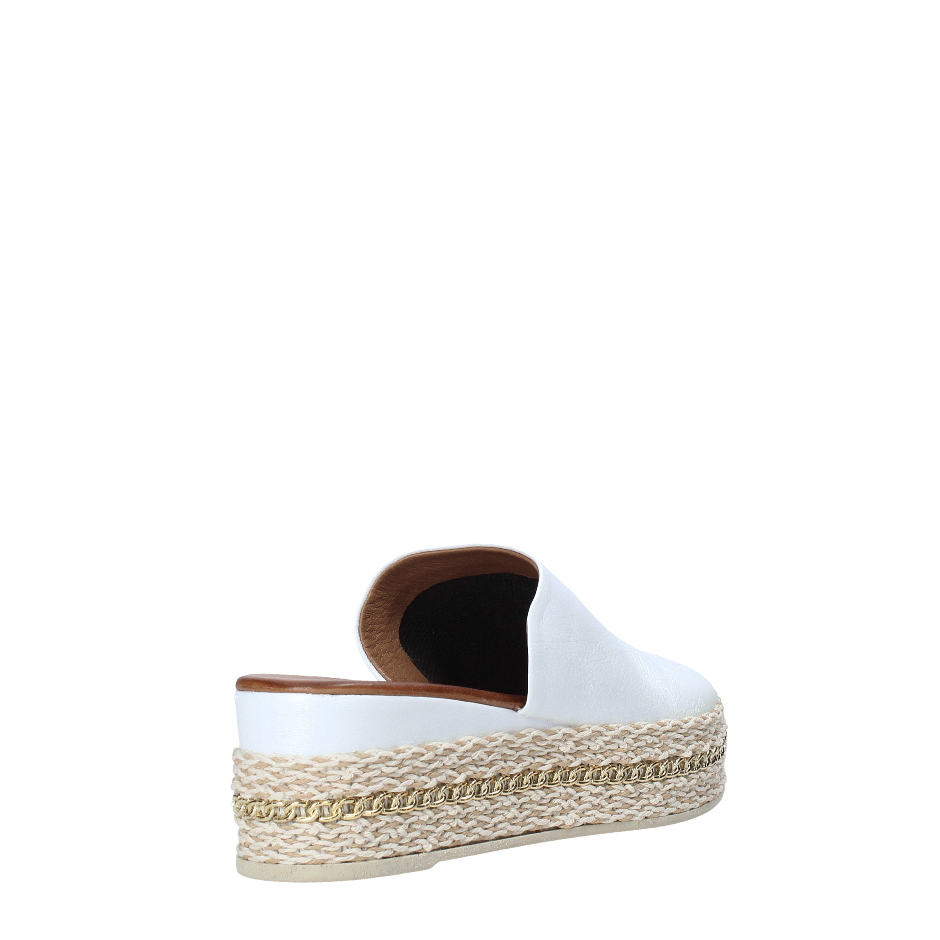 Sandali zeppa Bianco Bueno Shoes