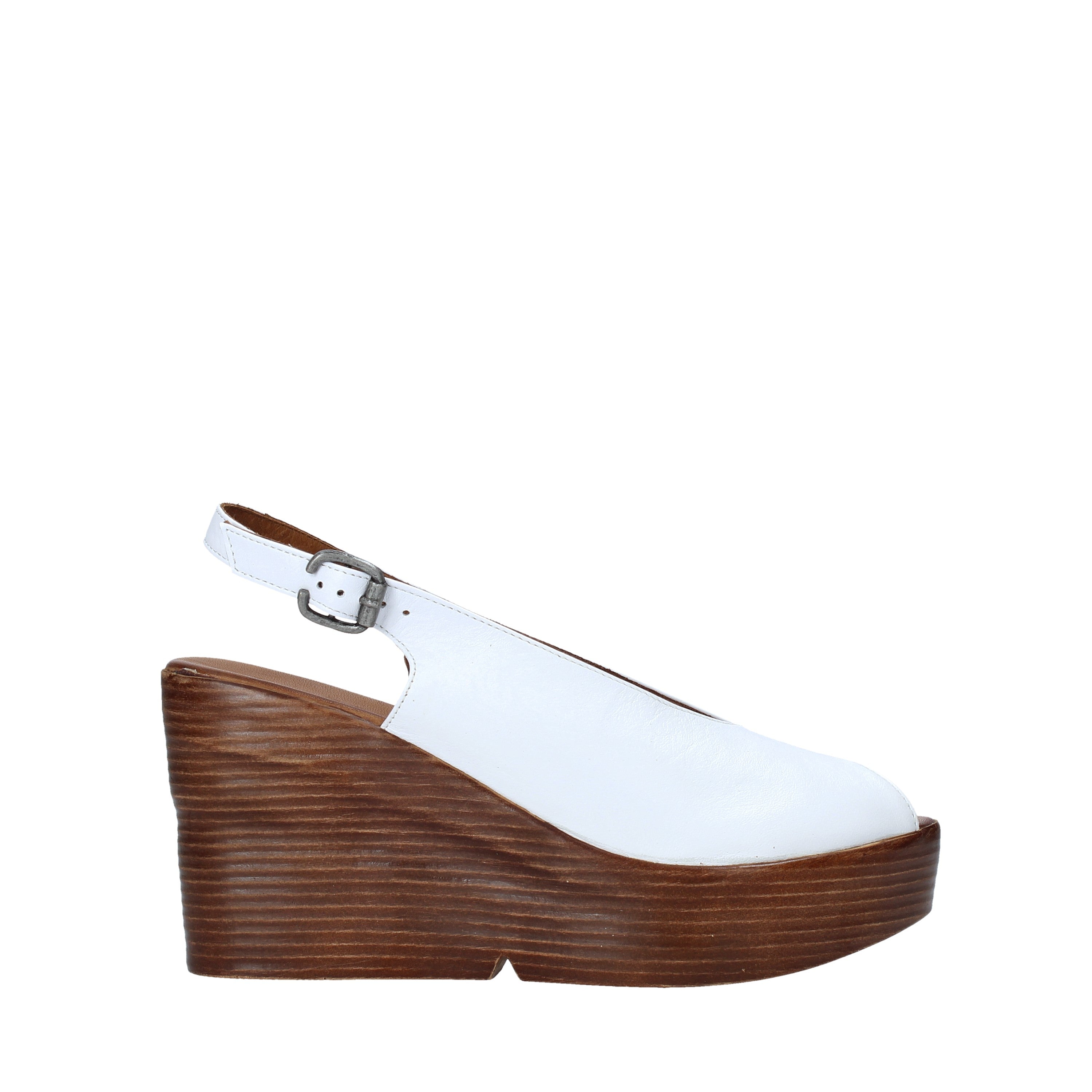 Sandali zeppa Bianco Bueno Shoes