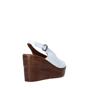 Sandali zeppa Bianco Bueno Shoes