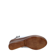 Sandali zeppa Bianco Bueno Shoes