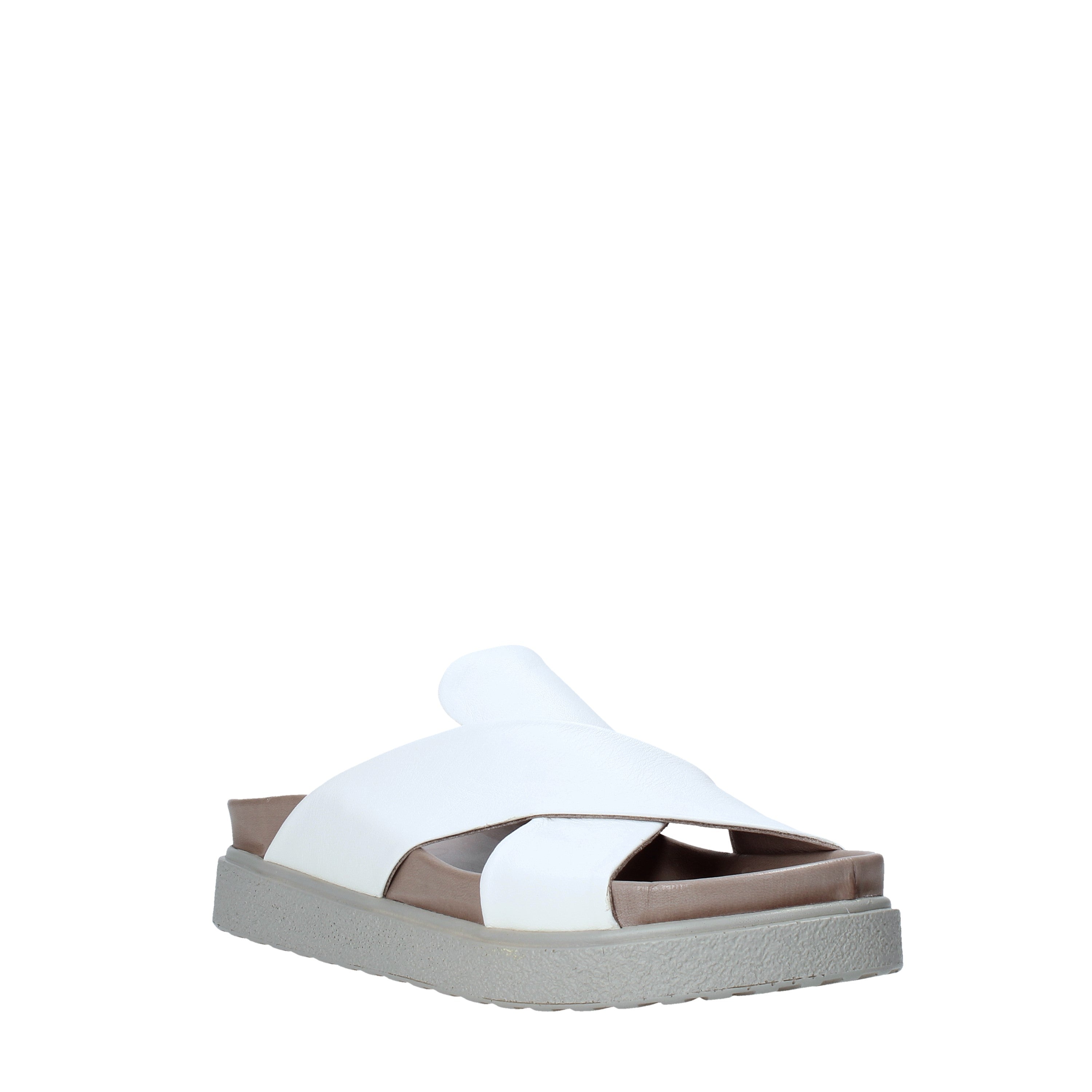 Sandali zeppa Bianco Bueno Shoes