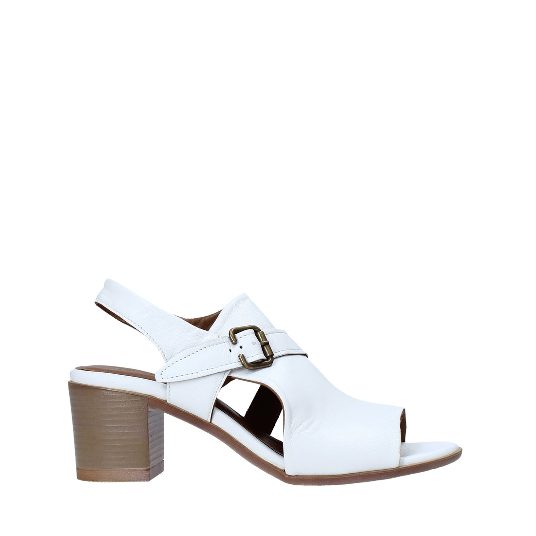 Sandali tacco Bianco Bueno Shoes