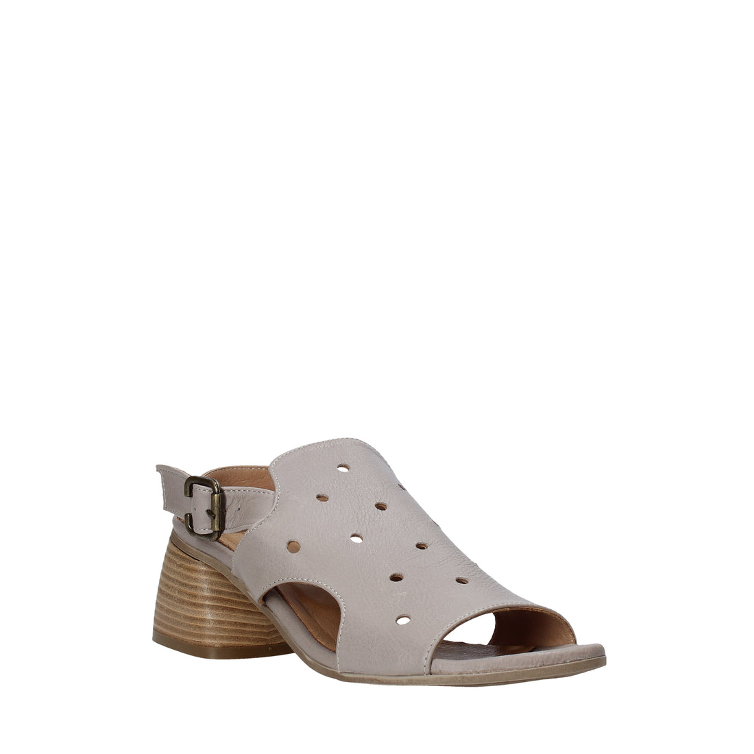 Sandali tacco Grigio Bueno Shoes