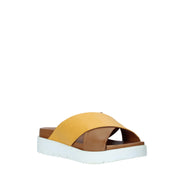Sandali zeppa Giallo Bueno Shoes