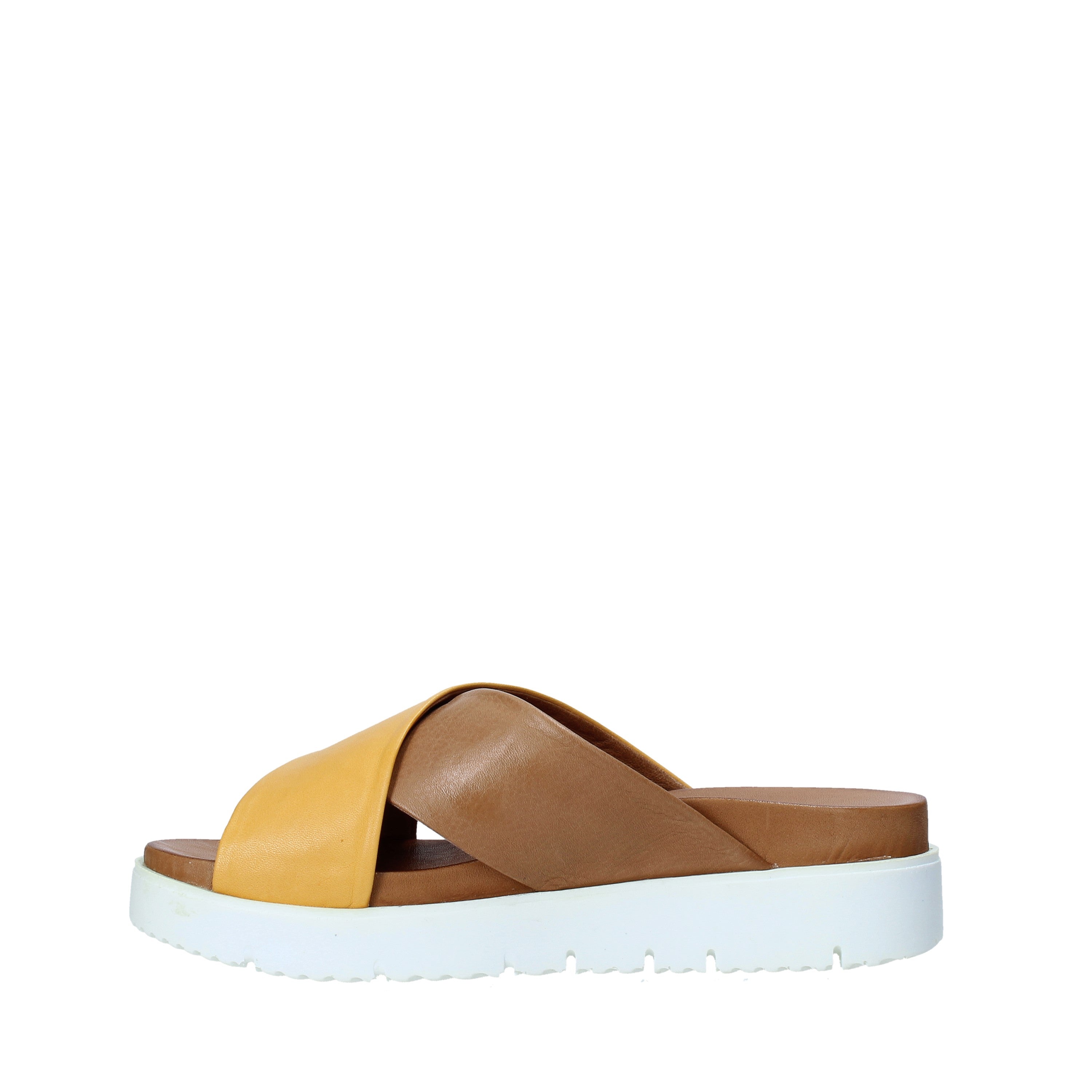 Sandali zeppa Giallo Bueno Shoes