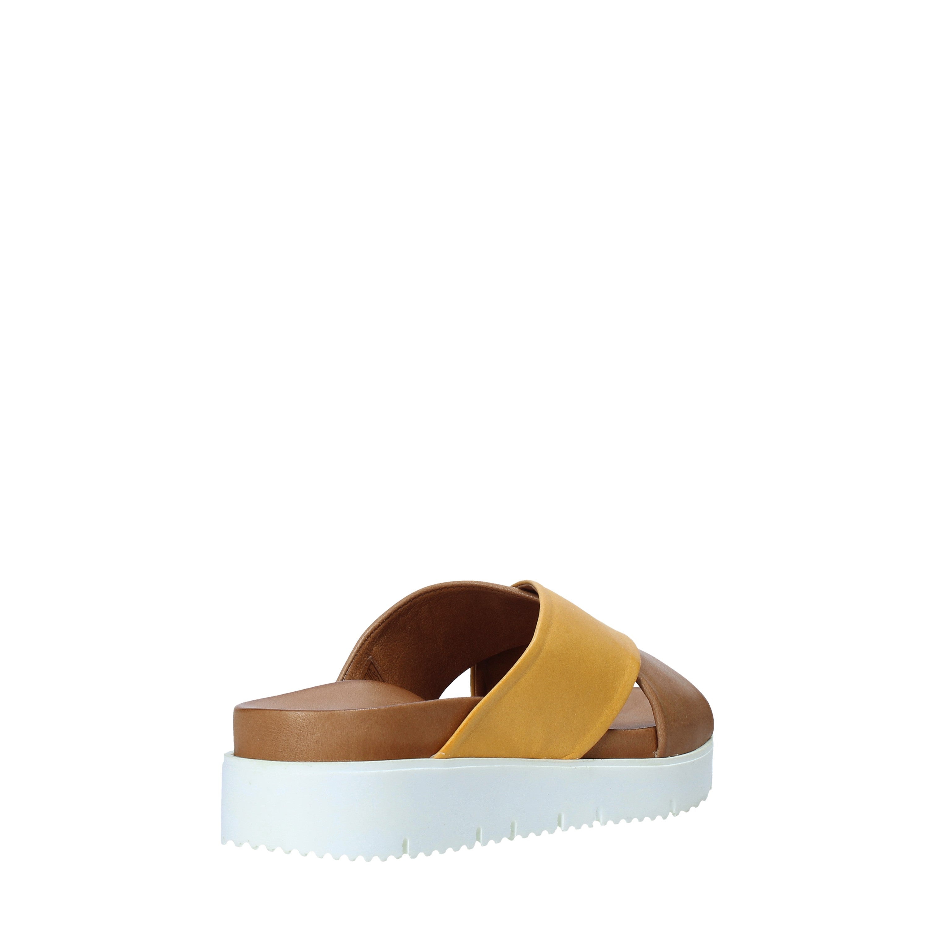 Sandali zeppa Giallo Bueno Shoes