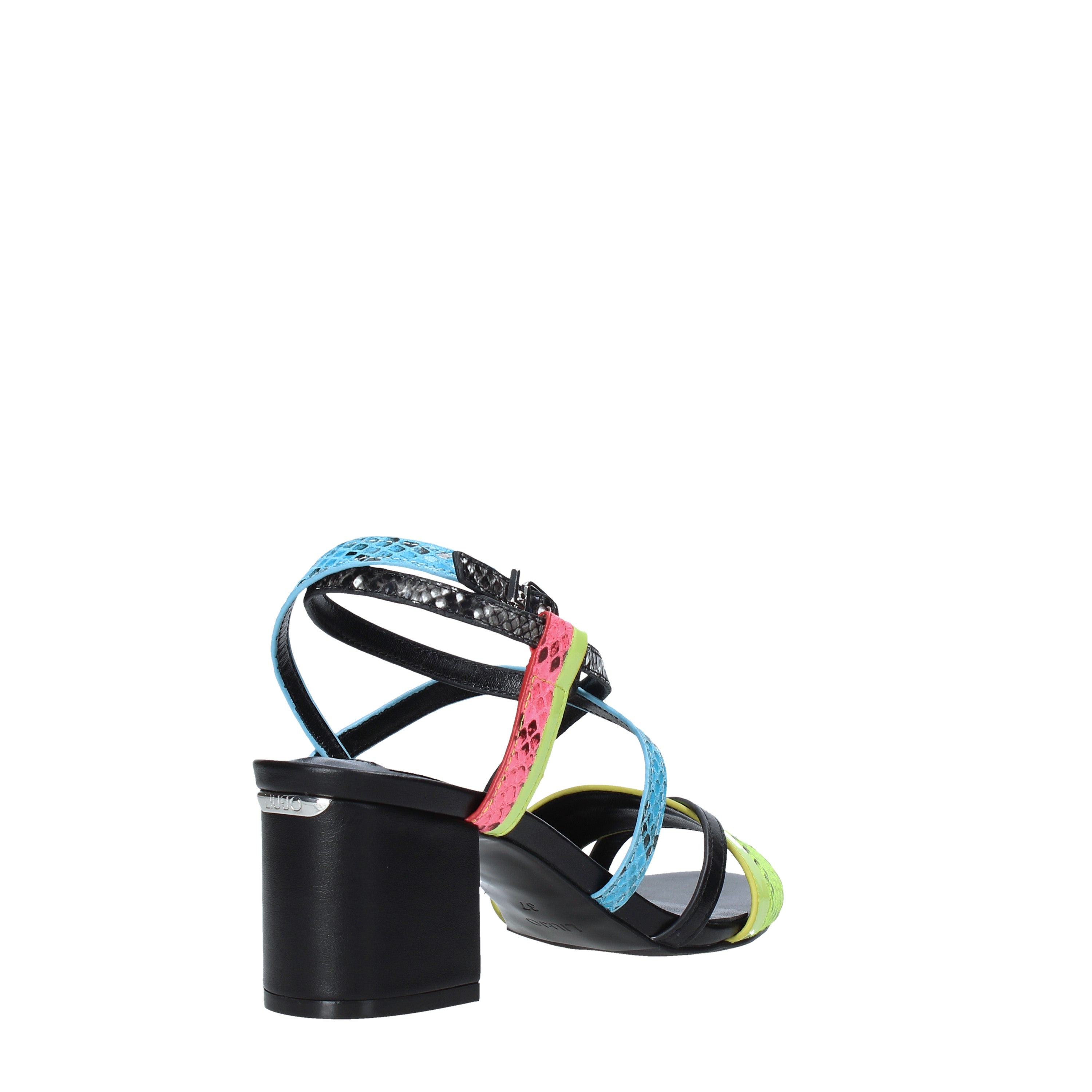 Sandali tacco Nero Liu-jo