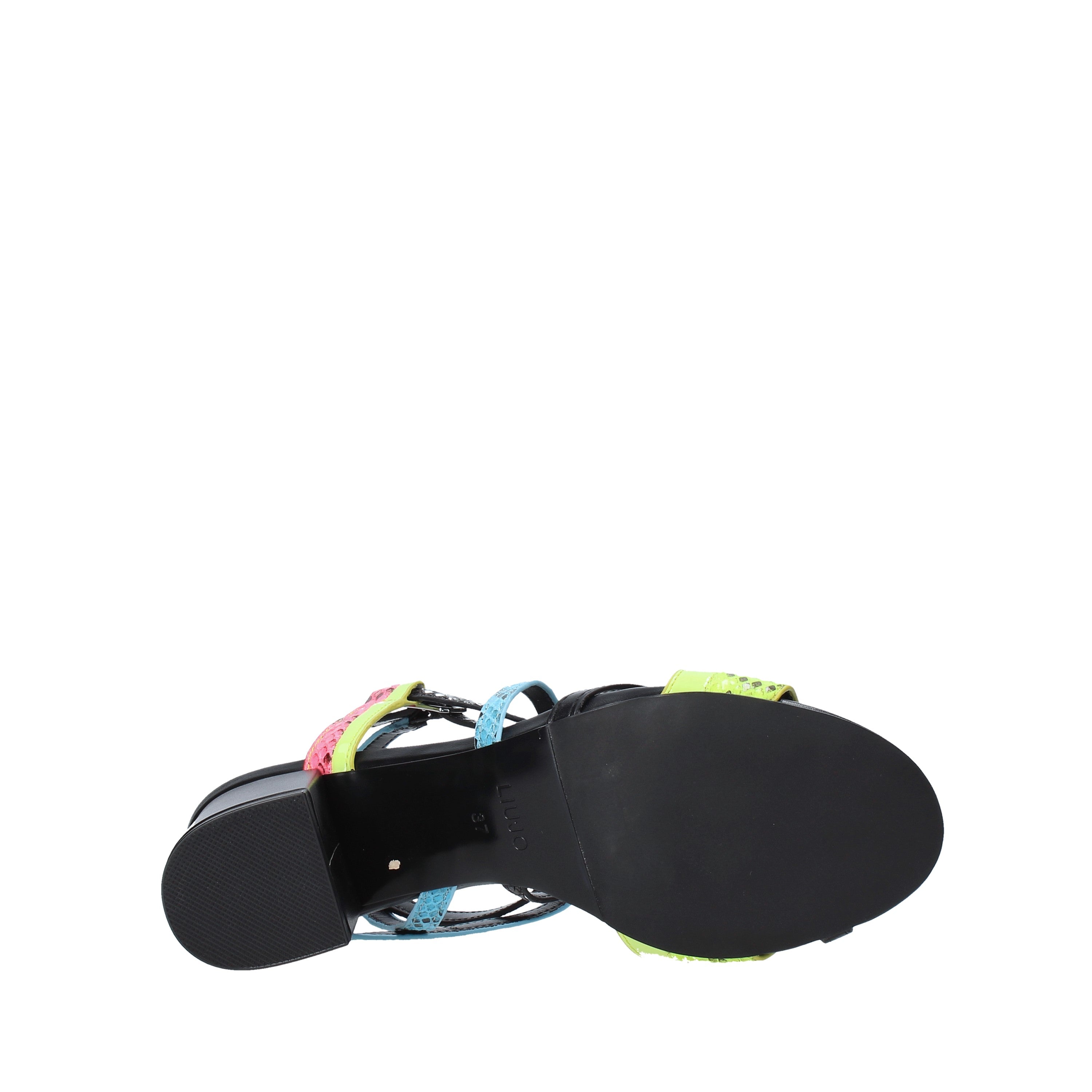 Sandali tacco Nero Liu-jo