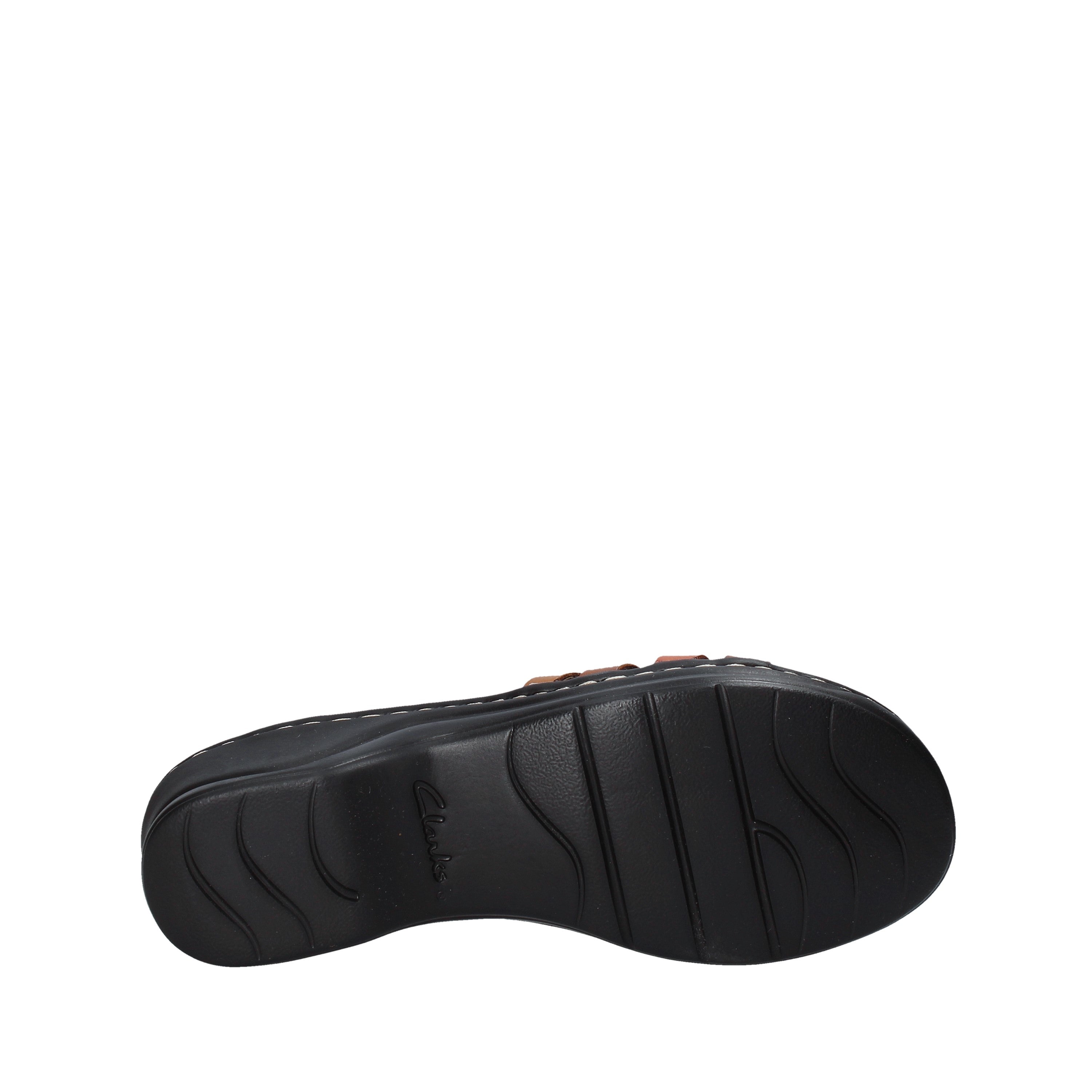 Sandali zeppa Marrone Clarks