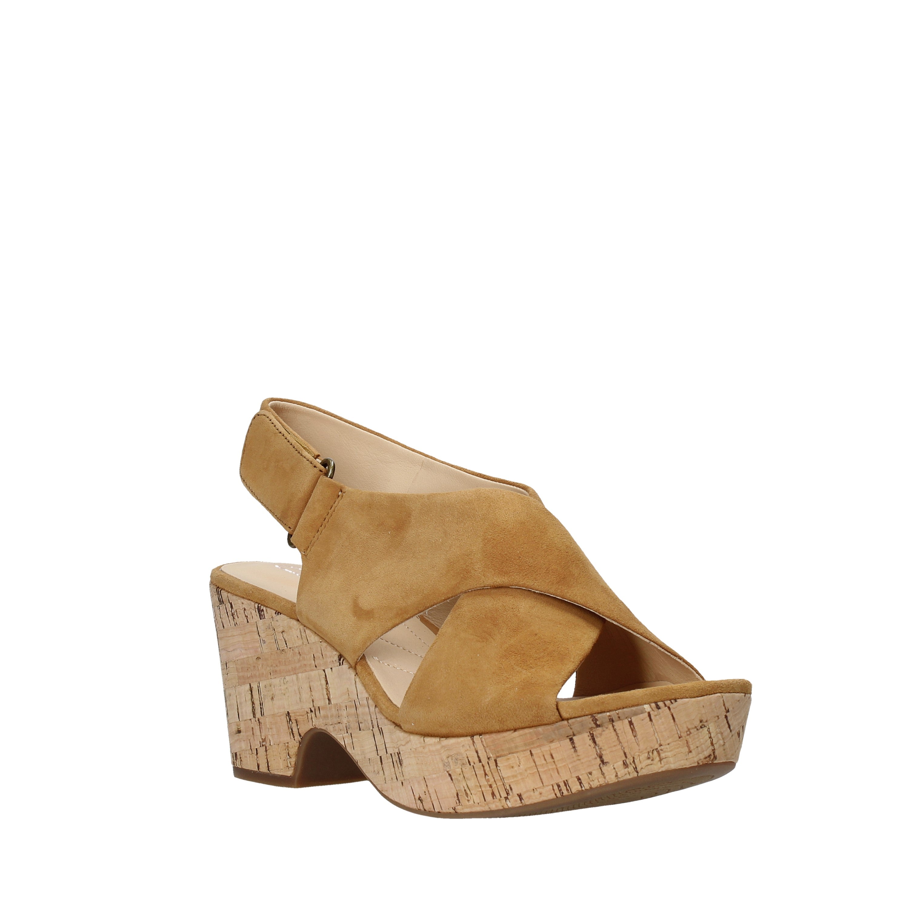 Sandali tacco Beige Clarks