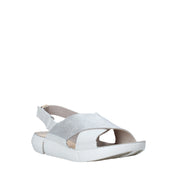 Sandali con strappi Bianco Clarks