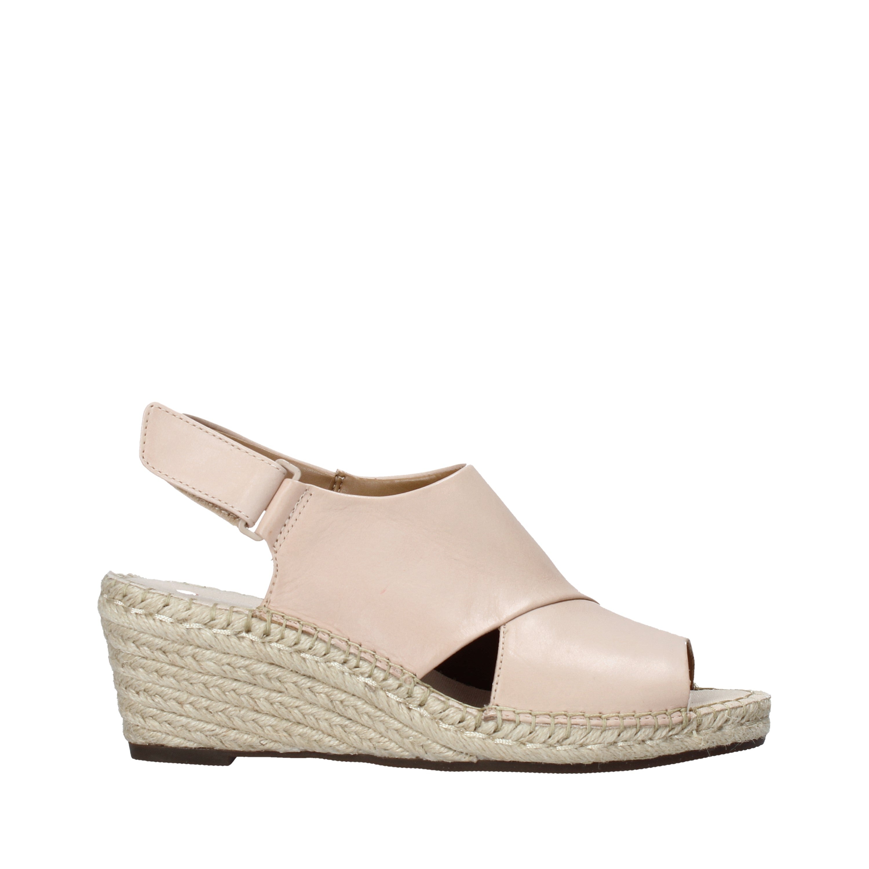 Sandali zeppa Rosa Nude Clarks