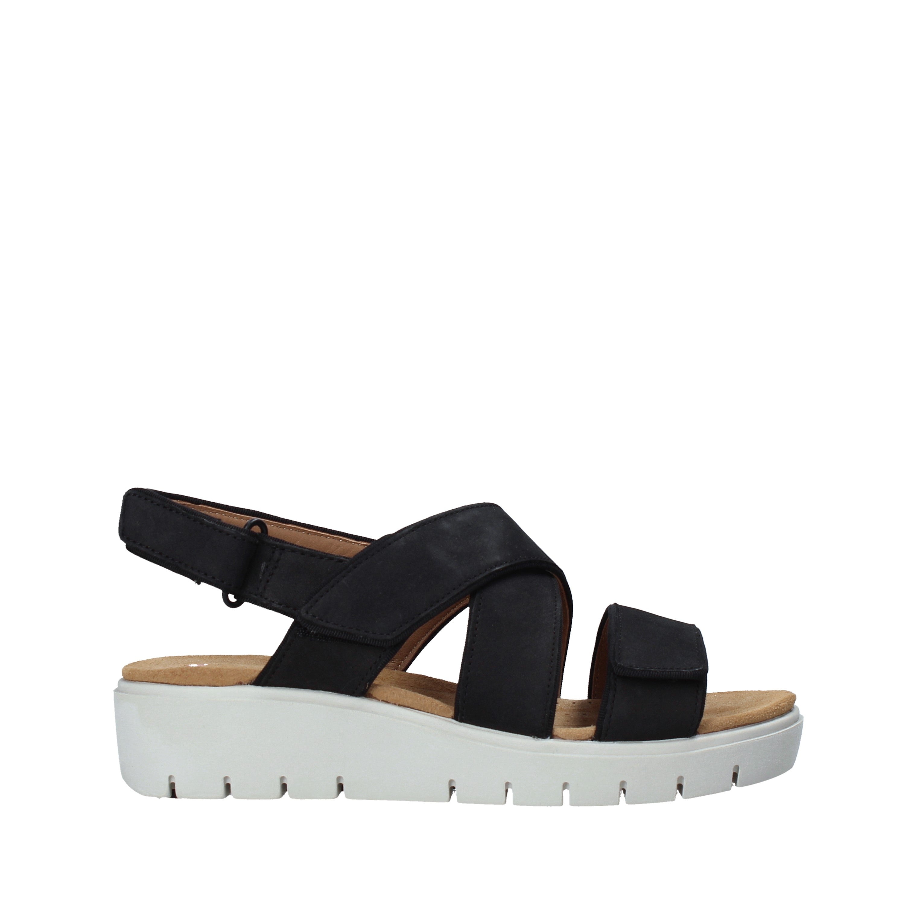 Sandali zeppa Nero Clarks