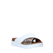 Sandali zeppa Bianco Bueno Shoes