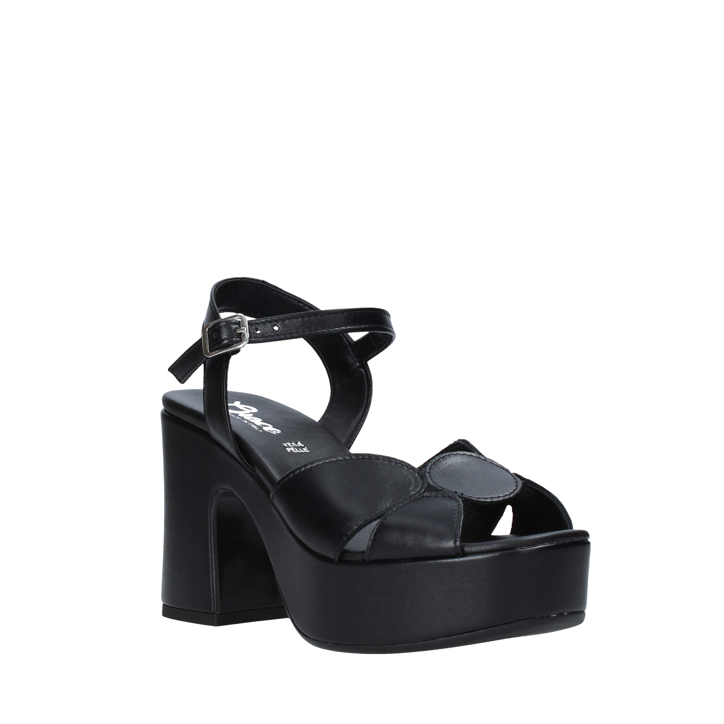 Sandali tacco Nero Grace Shoes