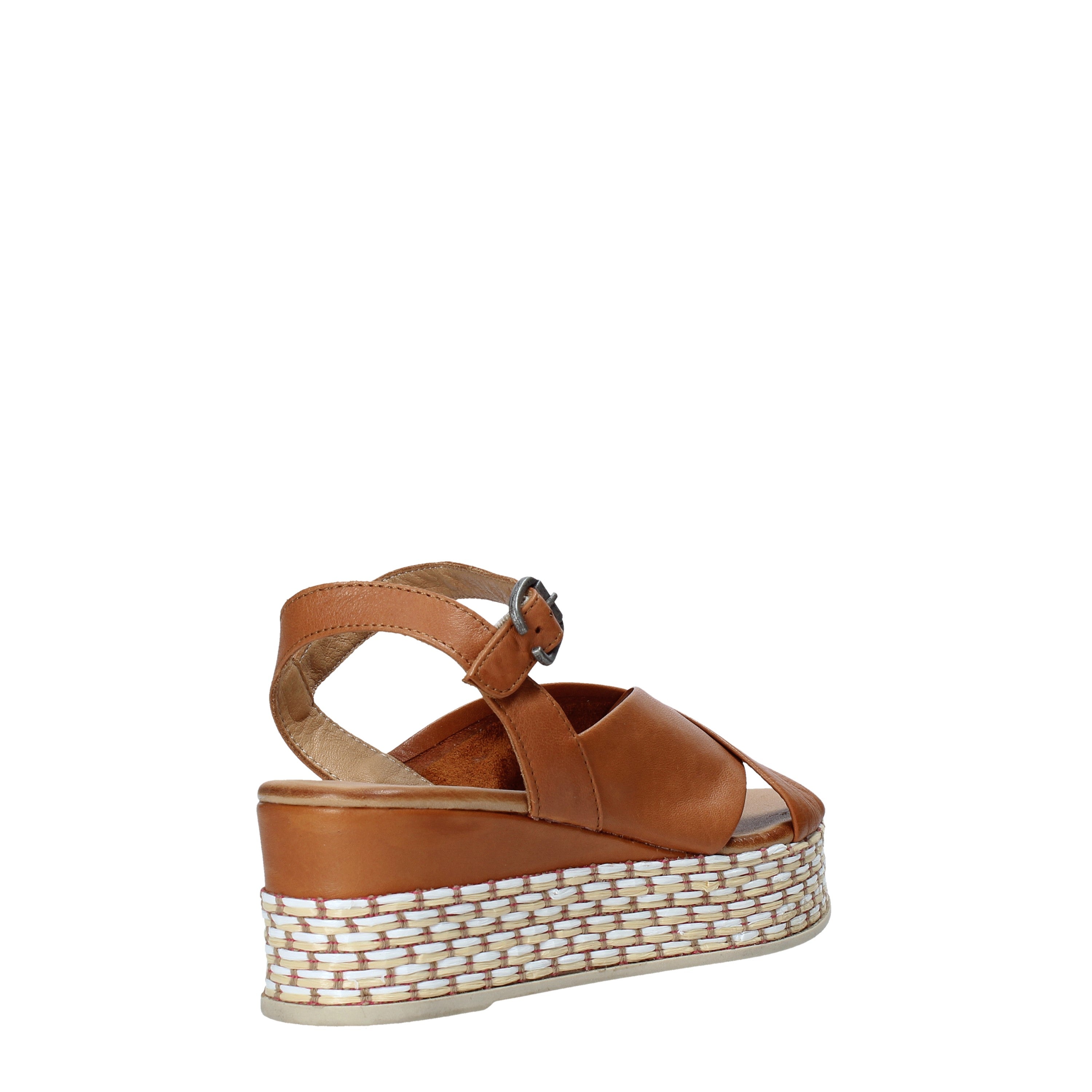 Sandali zeppa Marrone Bueno Shoes